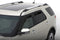 AVS 11-18 Ford Explorer Ventvisor In-Channel Front & Rear Window Deflectors 4pc - Smoke
