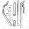 MBRP 1994-1997 Ford F-250/350 7.3L Turbo Back Single Side Off-Road (Aluminized downpipe)