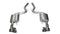 Corsa 15-16 Ford Mustang GT 5.0 3in Axle Back Exhaust Polish Quad Tips (Sport)