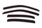 AVS 04-07 Chevy Malibu Ventvisor In-Channel Front & Rear Window Deflectors 4pc - Smoke