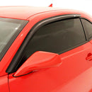 AVS 01-05 Honda Civic Coupe Ventvisor Outside Mount Window Deflectors 2pc - Smoke
