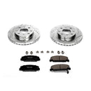 Power Stop 90-00 Honda Civic Front Z23 Evolution Sport Brake Kit