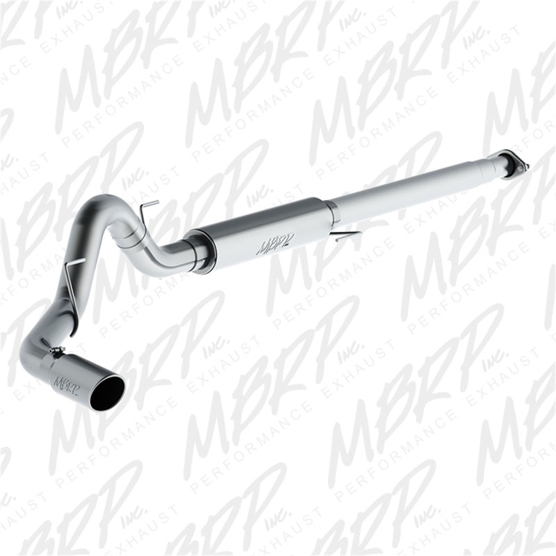 MBRP 2015 Ford F-150 2.7L / 3.5L EcoBoost 4in Cat Back Single Side T304 Exhaust System
