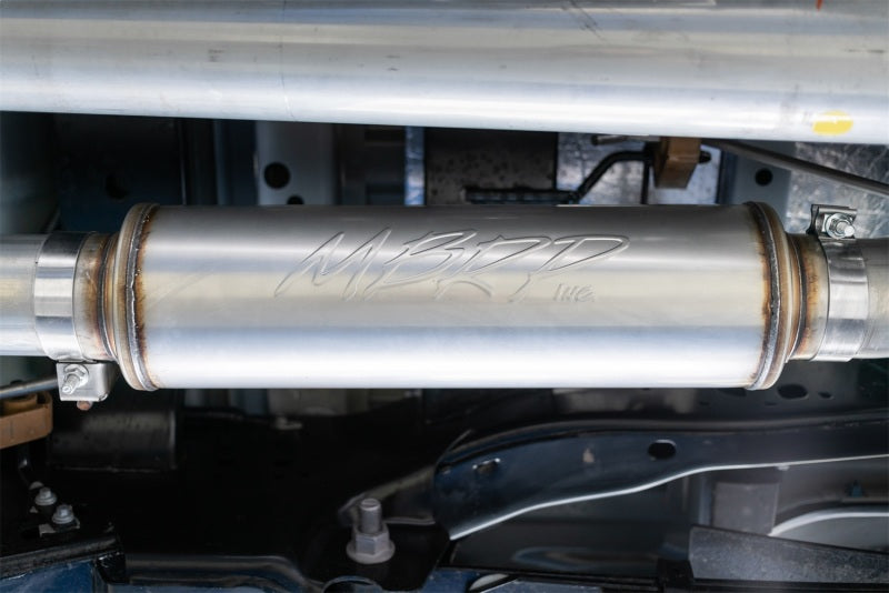 MBRP 2017+ Ford F-250/F-350 6.2L/7.3L Super/Crew Cab Single Side 4in T304 Catback Exhaust