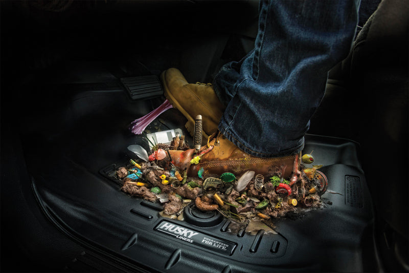 Husky Liners 07-13 GM Escalade ESV/Avalanche/Suburban WeatherBeater Tan Front/2nd Row Floor Liners