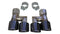 Corsa 18-19 Ford Mustang Eco 2.3L Twin 4in Black PVD Pro-Series Tip Kit (Clamps Included)