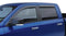 EGR 2019 Chevy 1500 Crew Cab Tape-On Window Visors - Set of 4 Dark Smoke
