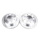 Power Stop 02-06 Chevrolet Avalanche 2500 Rear Evolution Drilled & Slotted Rotors - Pair