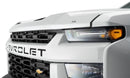 AVS 2020 Chevrolet Silverado 2500 Aeroskin Low Profile Hood Shield - Chrome