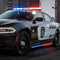 Putco 11-23 Dodge Charger Police Pursuit Blade Rocker Sideliners - Blue & White w/ White Override