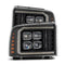 AlphaRex 05-07 Ford F250/350/450/550 Super Duty NOVA LED Proj HL Blk w/Actv Light & Seq Sig + SB DRL