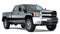 Bushwacker 07-13 Chevy Silverado 1500 Fleetside Cutout Style Flares 4pc 69.3in Bed - Black