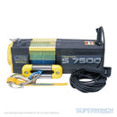 Superwinch 7500 LBS 12V DC 5/16in x 54ft Synthetic Rope S7500 Winch