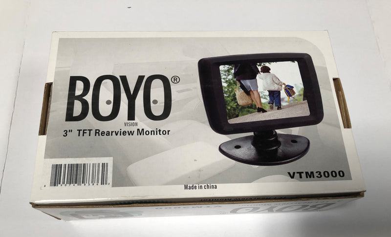 BOYO VTM3000 - 3" TFT-LCD Backup Camera Monitor