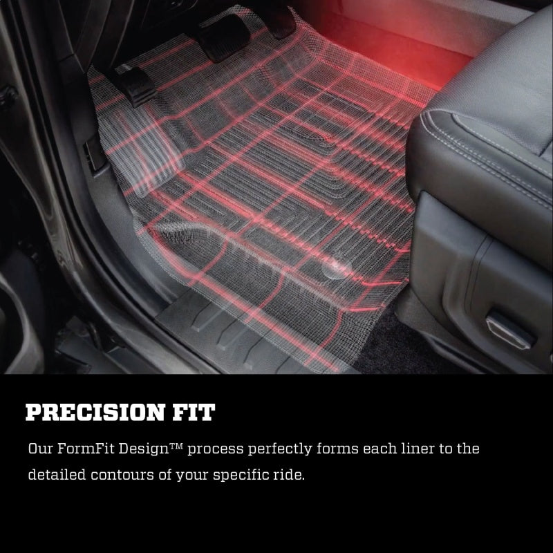 Husky Liners 2022 Jeep Grand Cherokee (New Style) Weatherbeater Black Front & 2nd Seat Floor Liner