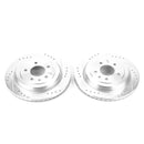 Power Stop 13-18 Cadillac ATS Rear Evolution Drilled & Slotted Rotors - Pair
