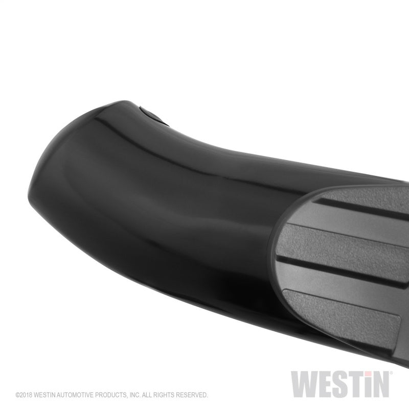 Westin 2019 Chevrolet Silverado/Sierra 1500 Crew Cab Non LD PRO TRAXX 4 Oval Nerf Step Bars - Black