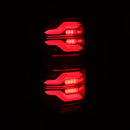 AlphaRex 14-21 Toyota Tundra LUXX LED Taillights Black/Red w/Activ Light/Seq Signal
