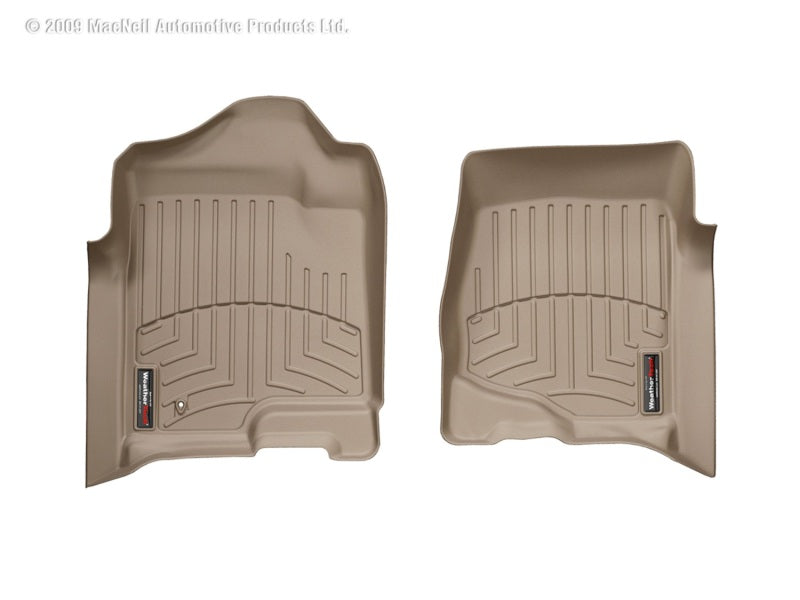 WeatherTech 07+ Chevrolet Avalanche Front FloorLiner - Tan