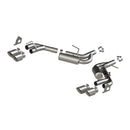 MBRP 16-19 Chevrolet Camaro V6 2.5in AL NPP Dual Axle Back Exhaust w/ 4in Quad Dual Wall Tips