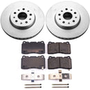Power Stop 14-18 Cadillac CTS Front Z17 Evolution Geomet Coated Brake Kit