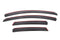 AVS 12-18 Ford Focus Ventvisor In-Channel Front & Rear Window Deflectors 4pc - Smoke