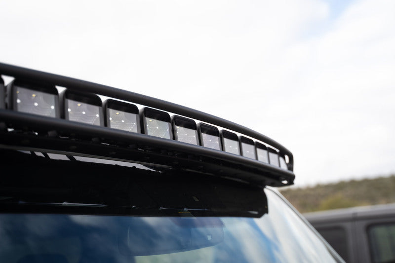 DV8 21+ Ford Bronco Curved Light Bracket for 12 3in. Pod Lights