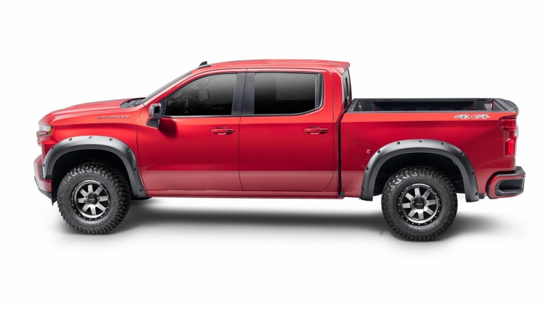 Bushwacker 07-14 GMC Sierra 2500 HD Forge Style Flares 4pc - Black