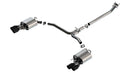 Borla 18-22 Toyota Camry XSE 2.5L i4 AT/MT FWD / 4DR S-TYPE Cat Back Exhaust (Black Chrome)