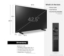 Class AU8000 Crystal UHD Smart TV (2021) 43"