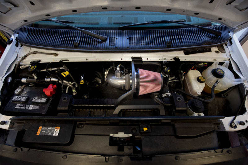K&N 21-22 Ford E350/450 V8-7.3L Performance Air Intake Kit