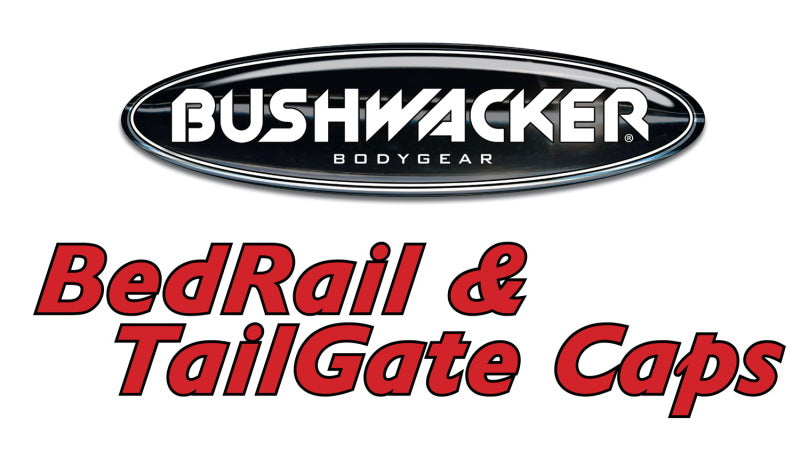 Bushwacker 93-11 Ford Ranger Tailgate Caps - Black