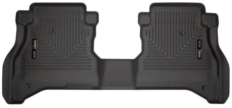 Husky Liners 20-21 Jeep Gladiator Crew Cab WeatherBeater 2nd Seat Black Floor Liners