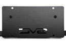 DV8 Offroad 2021 Ford Bronco Capable Bumper Slanted Front License Plate Mount