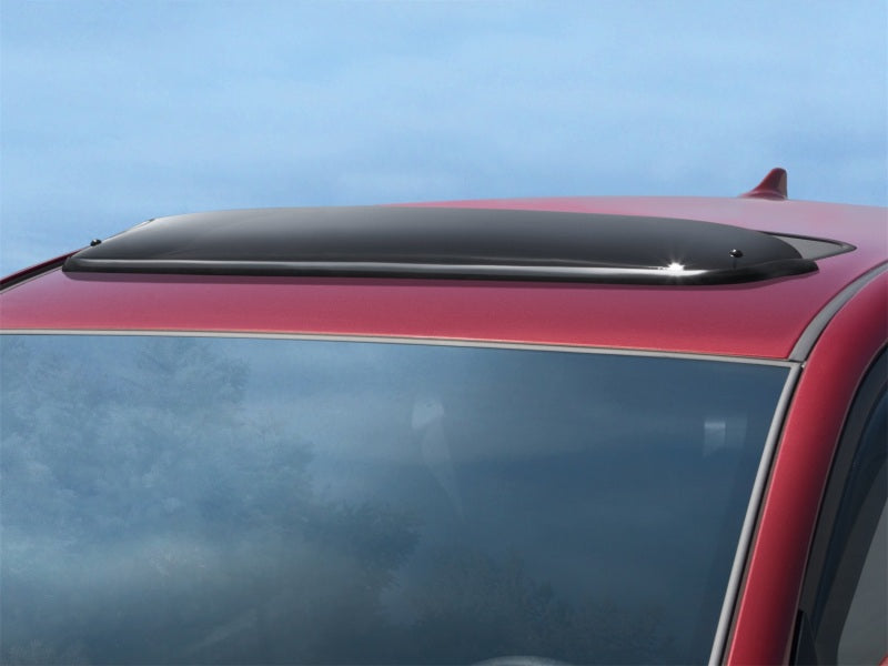 WeatherTech 05+ Nissan Pathfinder Sunroof Wind Deflectors - Dark Smoke