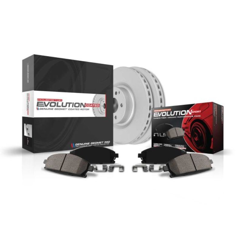 Power Stop 17-18 Audi RS3 Rear Z23 Evolution Sport Coated Brake Kit