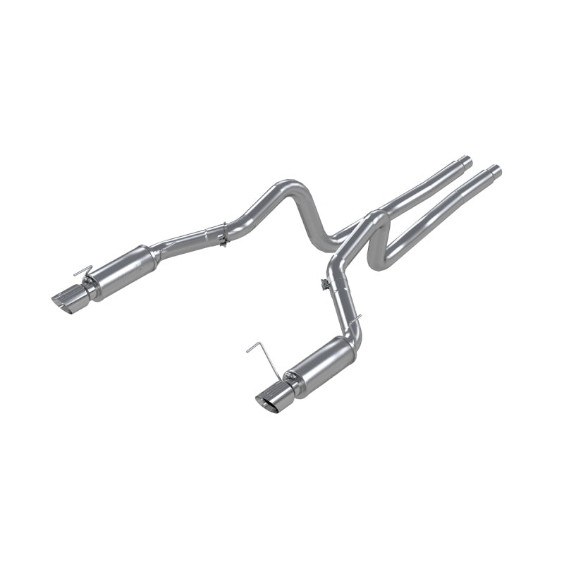 MBRP 05-09 Ford Shelby GT500 / GT Dual Split Rear Race Version, T409 4in Tips Exhaust System
