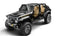 Bushwacker Jeep Wrangler JL Trail Armor Rocker Panel and Sill Plate Cover- Black