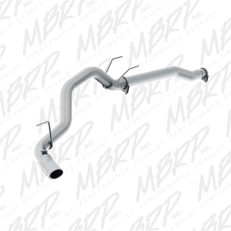 MBRP 2014 Dodge Ram 1500 3.0L EcoDiesel 3.5in Filter Back Exhaust Single Side Exit Alum