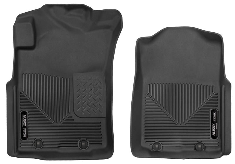 Husky Liners 05-11 Toyota Tacoma Pickup(Crew / Ext / Std Cab) X-Act Contour Black Front Floor Liners
