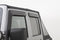AVS 07-18 Jeep Wrangler Unlimited Ventvisor & Aeroskin Deflector Combo Kit - Matte Black
