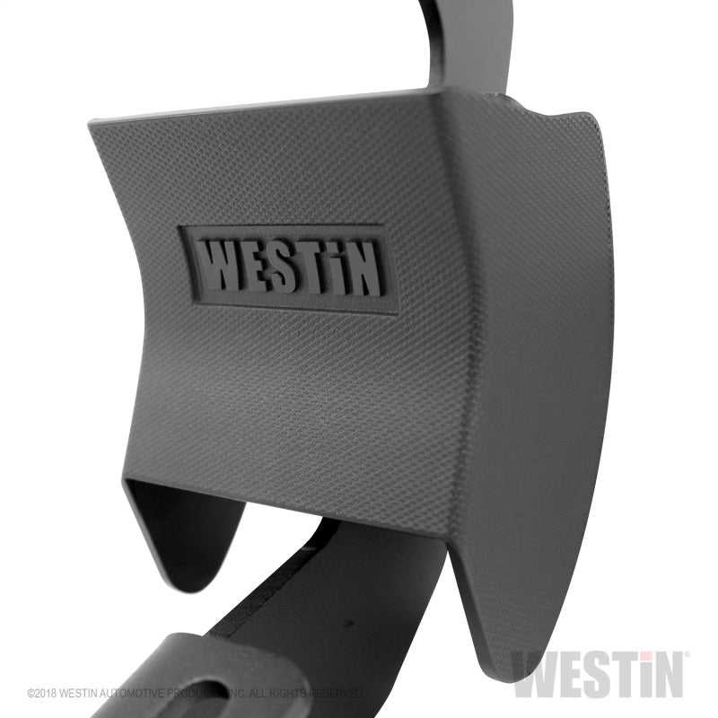 Westin 2019 Chevrolet Silverado/Sierra 1500 Crew Cab Thrasher Running Boards - Textured Black