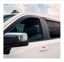 EGR 2019 Chevy 1500 Crew Cab Tape-On Window Visors - Set of 4 Dark Smoke