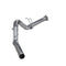 MBRP 11-16 Ford F250/350/450 6.7L 4in Filter Back Single Exit Aluminzed Steel No Muffler