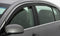 AVS 19-22 Hyundai Santa Fe Ventvisor Low Profile Window Deflectors 4pc - Chrome