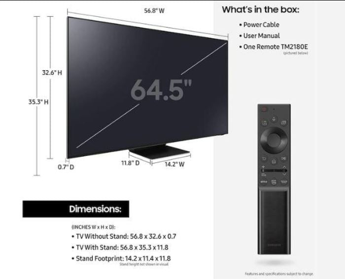 Samsung Neo QLED 8K Smart TV QN800B (2022 Models)