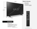 65" Q60A QLED 4K Smart TV (2021 Model)