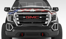 Stampede 2014-2018 GMC Sierra 1500 Vigilante Premium Hood Protector - Flag