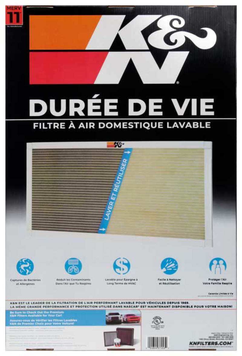 K&N HVAC Filter - 20 x 30 x 1