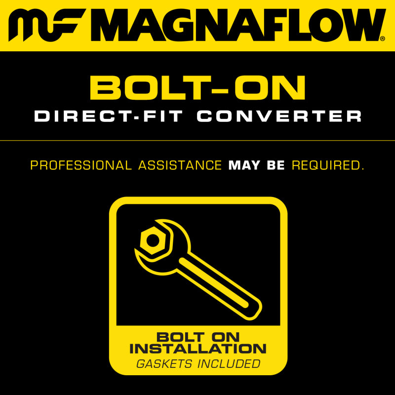 MagnaFlow Conv DF GM 89 92 (2.5in Tubing)